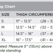 Jet Knee Brace Size Chart