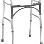Deluxe Folding Walker, Two Button